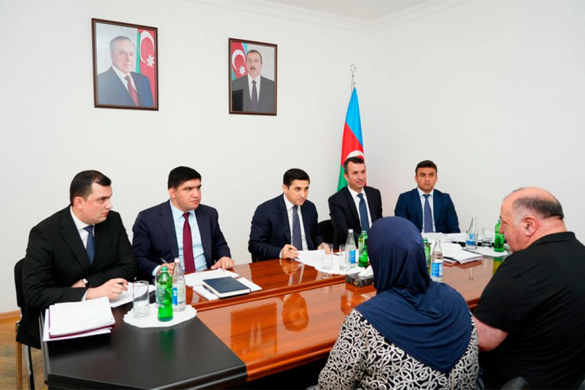 Fərid Əhmədov Ağsuda vətəndaşları qəbul etdi