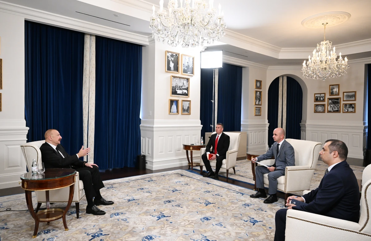 Prezident İlham Əliyev Vaşinqtonda Azərbaycanın media nümayəndələrinə müsahibə verdi — 5