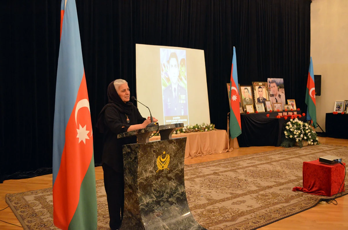 Şəhid leytenant Siyavuş Muradovun xatirəsinə həsr olunmuş anım mərasimi keçirildi — 3