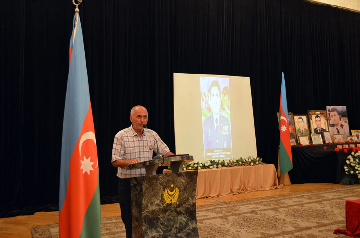 Şəhid leytenant Siyavuş Muradovun xatirəsinə həsr olunmuş anım mərasimi keçirildi — 4