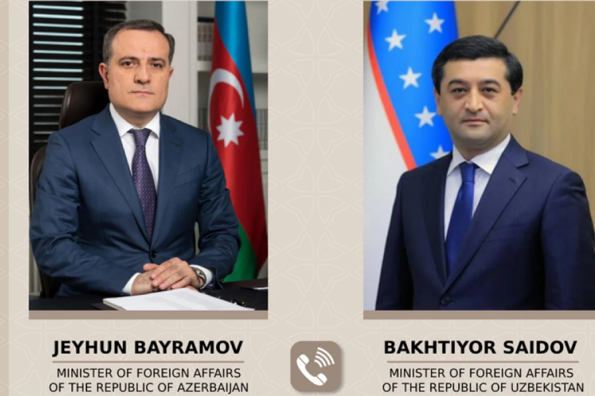 Ceyhun Bayramov özbəkistanlı həmkarı ilə ABŞ səfərini müzakirə etdi