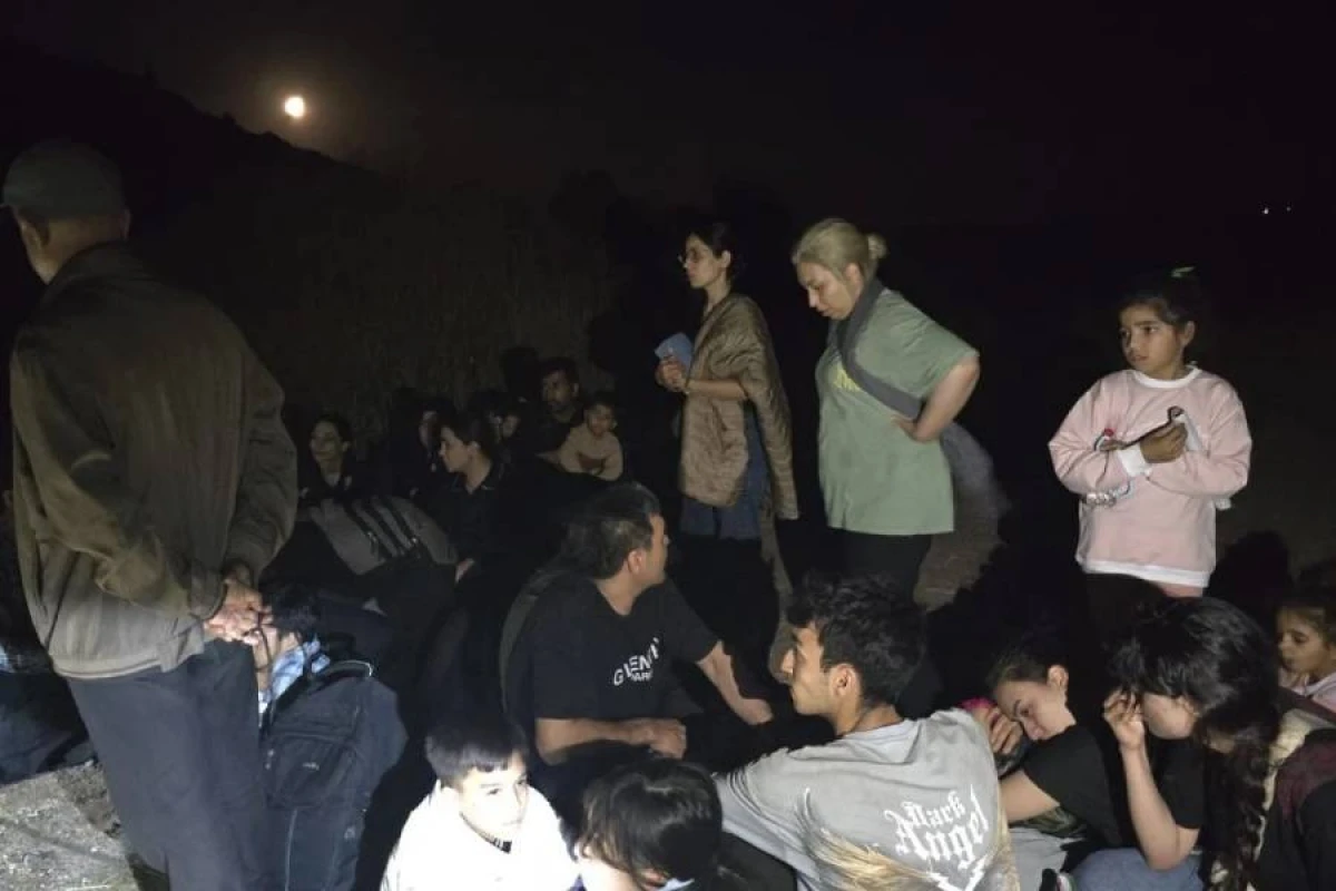 Çanaqqala sahillərində 32 miqrant saxlanıldı