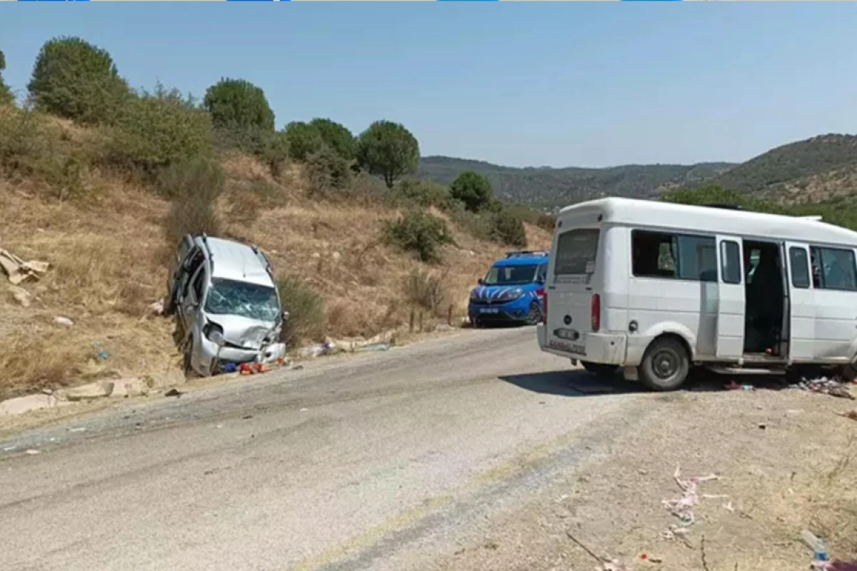 Türkiyədə ağır qəza- Yaralılar var
