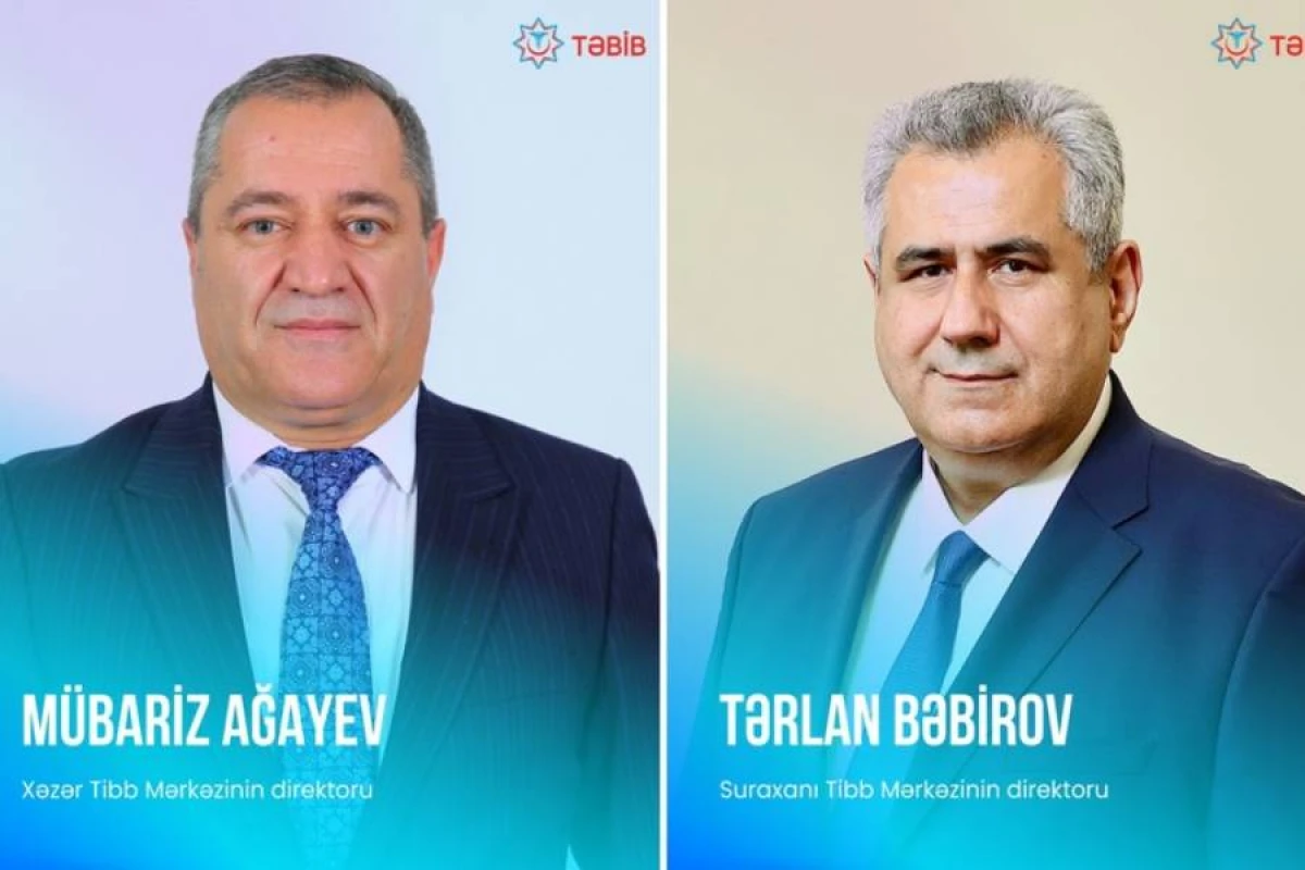 Xəzər və Suraxanı tibb mərkəzlərinə yeni direktorlar təyin olundu