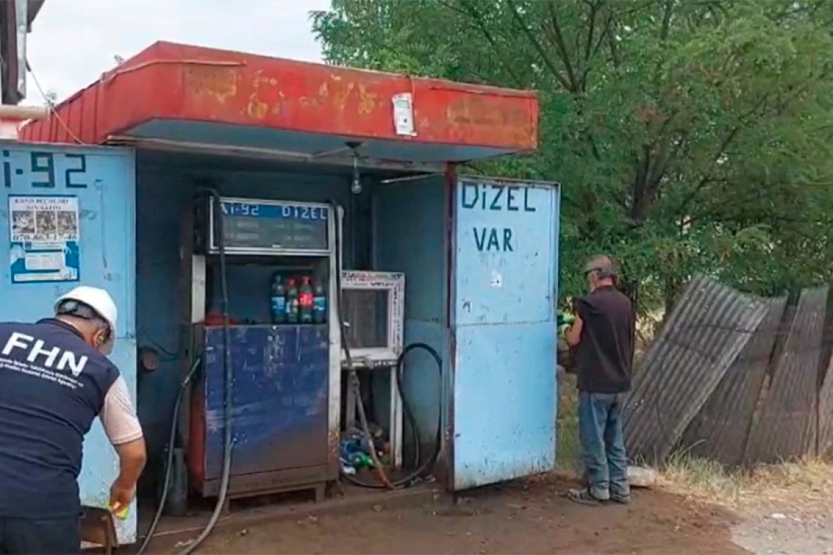 Fəaliyyətini qanunsuz bərpa edən yanacaqdoldurma məntəqələrinin istismarı yenidən dayandırıldı