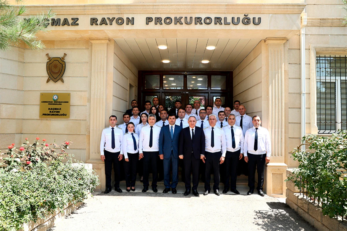 Baş prokuror Xaçmazda vətəndaşları qəbul etdi
