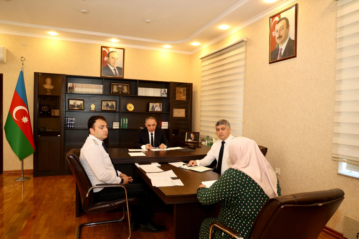 Baş prokuror Xaçmazda vətəndaşları qəbul etdi — 2