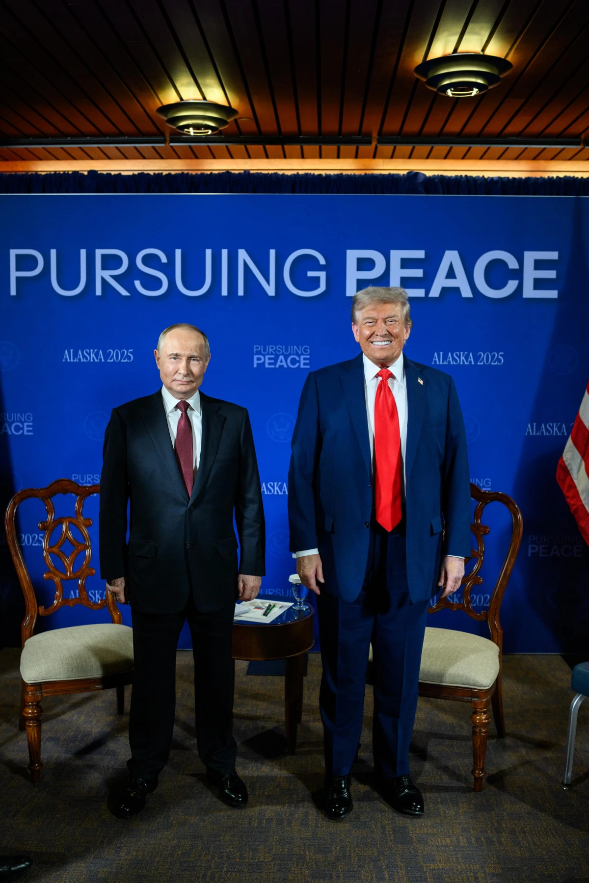 Ağ Ev Trampla Putinin görüşünə dair paylaşım etdi — 1