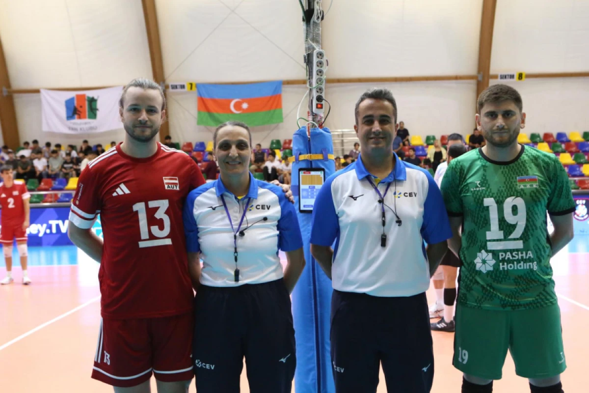 Kişi voleybolçularımız Avstriyaya uduzdu