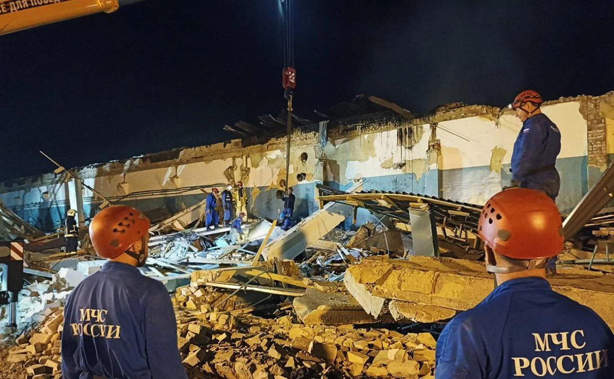Rusiyada barıt zavodunda partlayışda ölənlərin sayı 14-ə çatdı