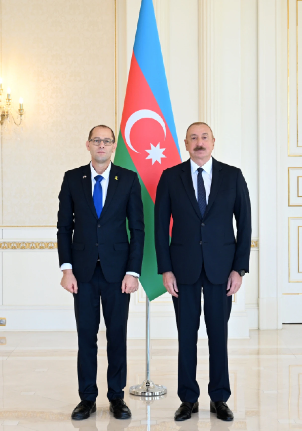 Prezident İlham Əliyev İsrailin Azərbaycanda yeni təyin olunmuş səfirinin etimadnaməsini qəbul etdi — 5