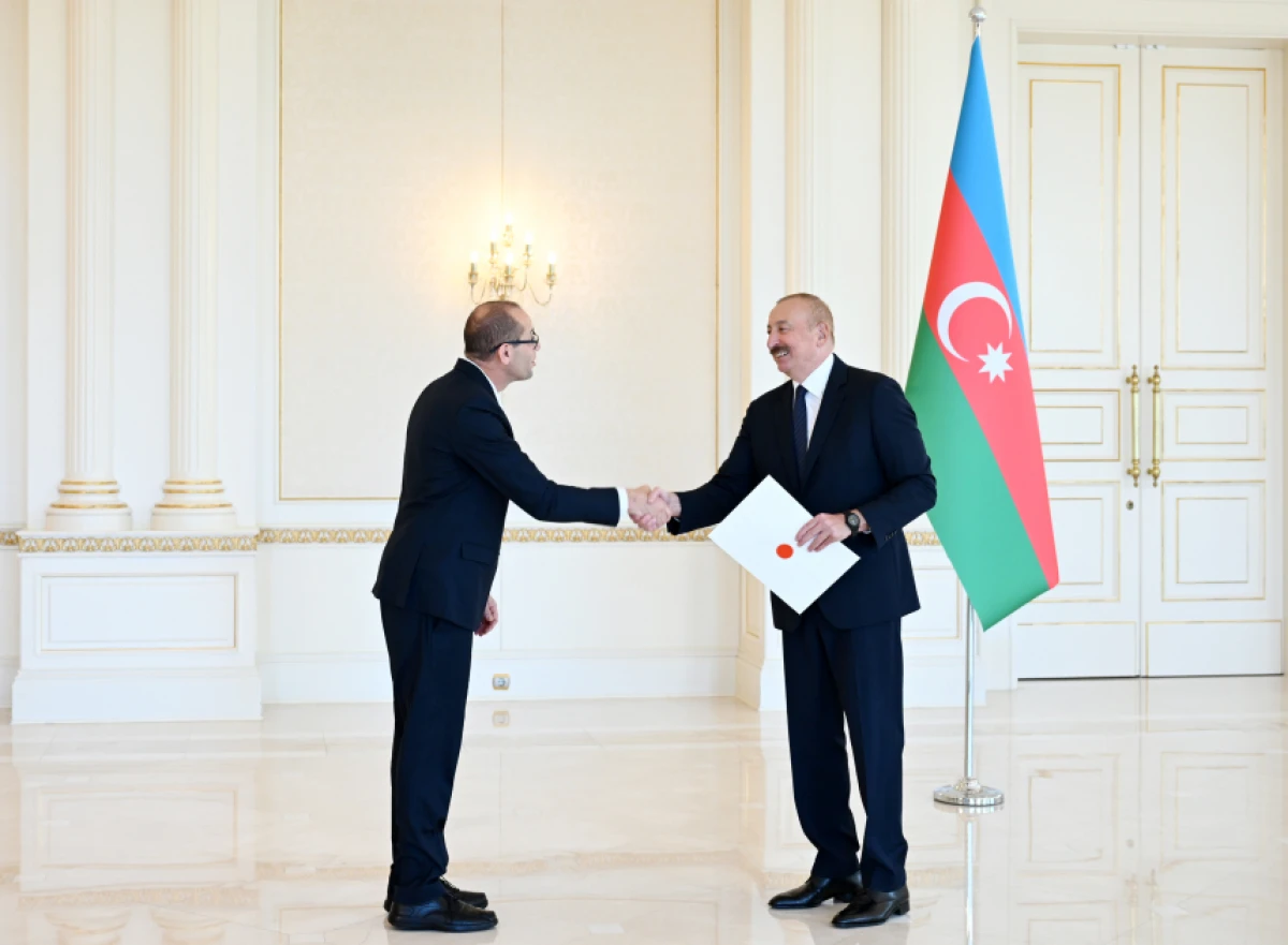 Prezident İlham Əliyev İsrailin Azərbaycanda yeni təyin olunmuş səfirinin etimadnaməsini qəbul etdi — 6