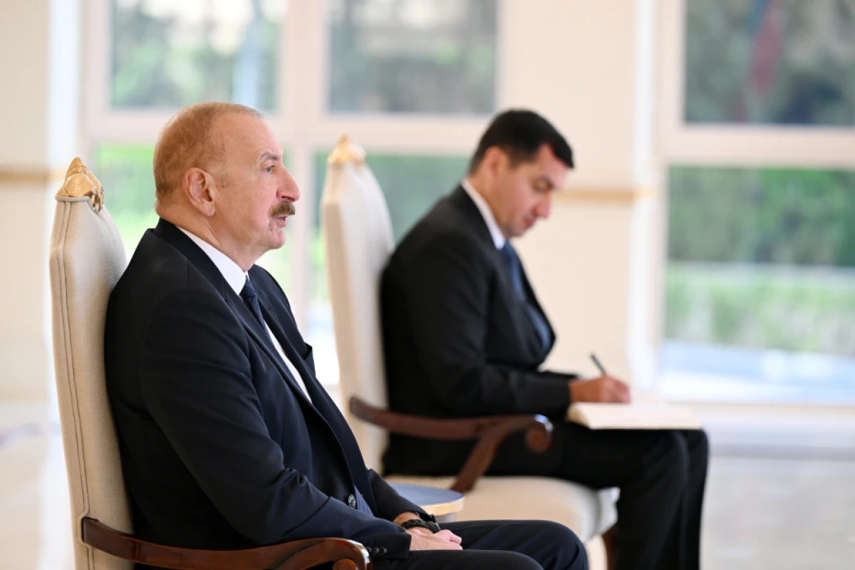 Prezident İlham Əliyev Slovakiyanın Azərbaycanda yeni təyin olunmuş səfirinin etimadnaməsini qəbul etdi — 2