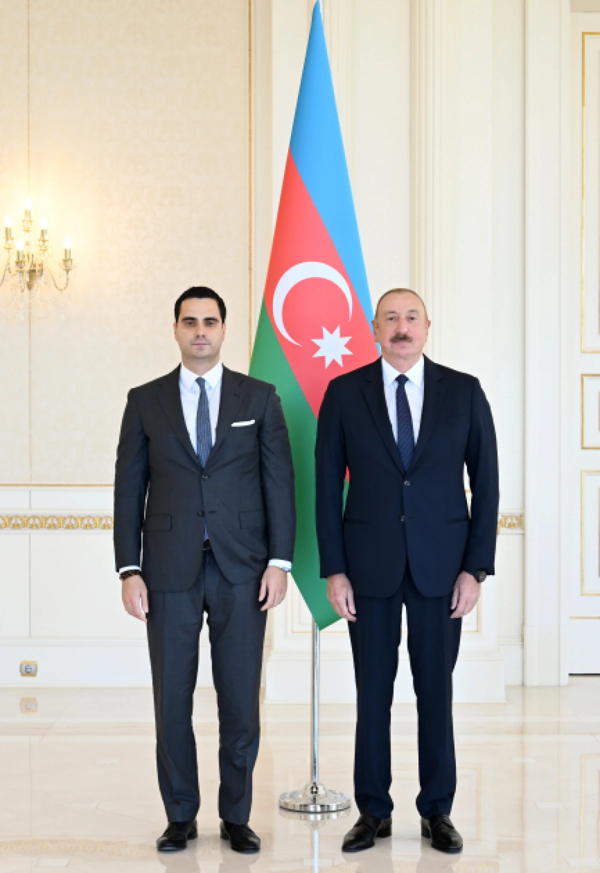Prezident İlham Əliyev Slovakiyanın Azərbaycanda yeni təyin olunmuş səfirinin etimadnaməsini qəbul etdi — 5