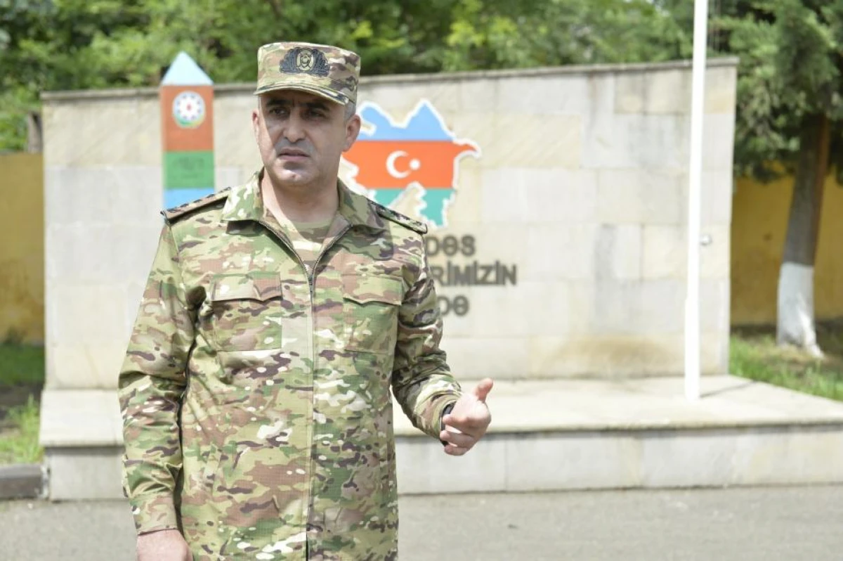 Hərbi prokuror DSX-nin hərbi qulluqçuları ilə görüşdü — 3