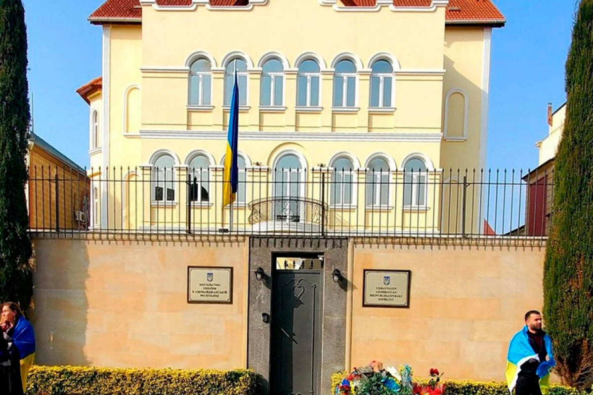 Ukrayna səfirliyi Azərbaycana təşəkkür etdi