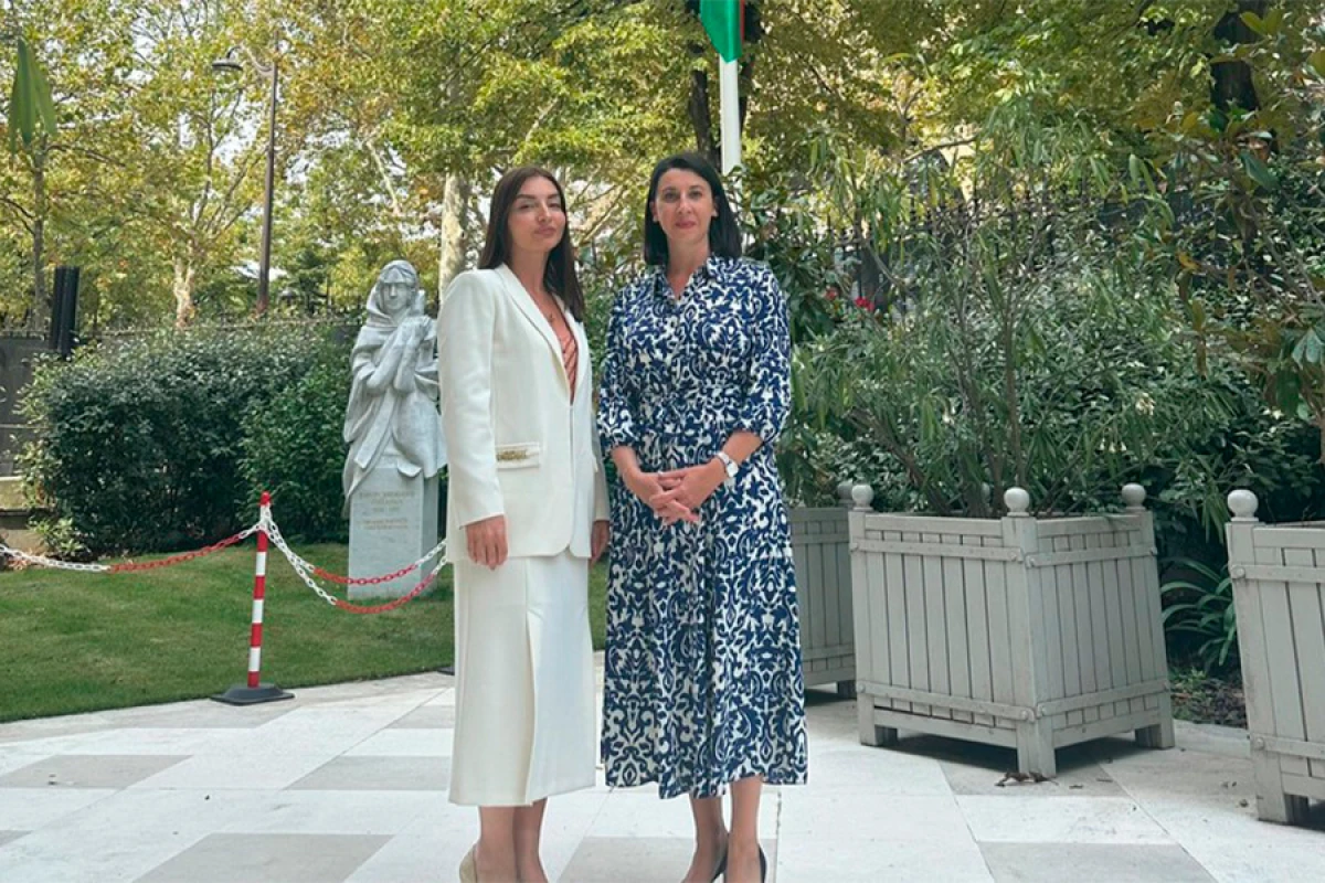 Leyla Abdullayeva Fransanın Azərbaycana yeni təyin olunmuş səfiri ilə görüşdü