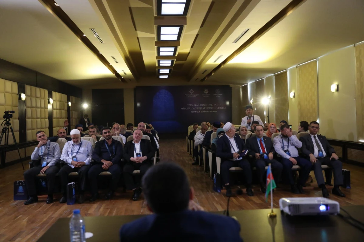 Qubada din xadimləri üçün seminar-treninq keçirildi — 6