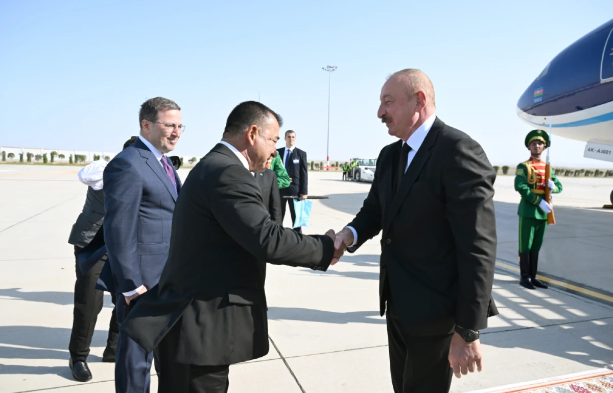 Azərbaycan Prezidenti İlham Əliyev Türkmənistana işgüzar səfərə gəldi — 2