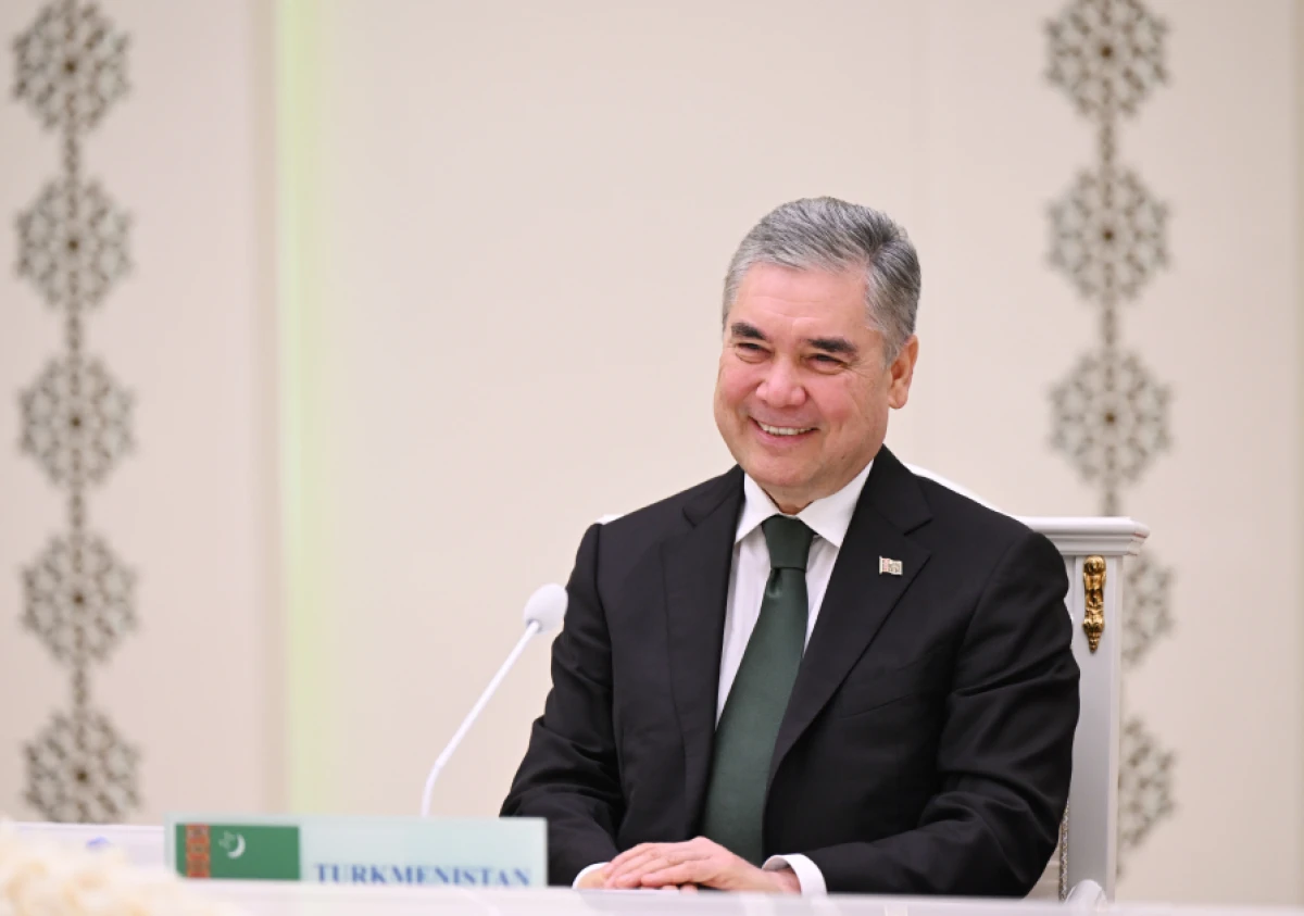 Prezident İlham Əliyevin Qurbanqulu Berdiməhəmmədov ilə geniş tərkibdə görüşü oldu - YENİLƏNDİ 2 — 1