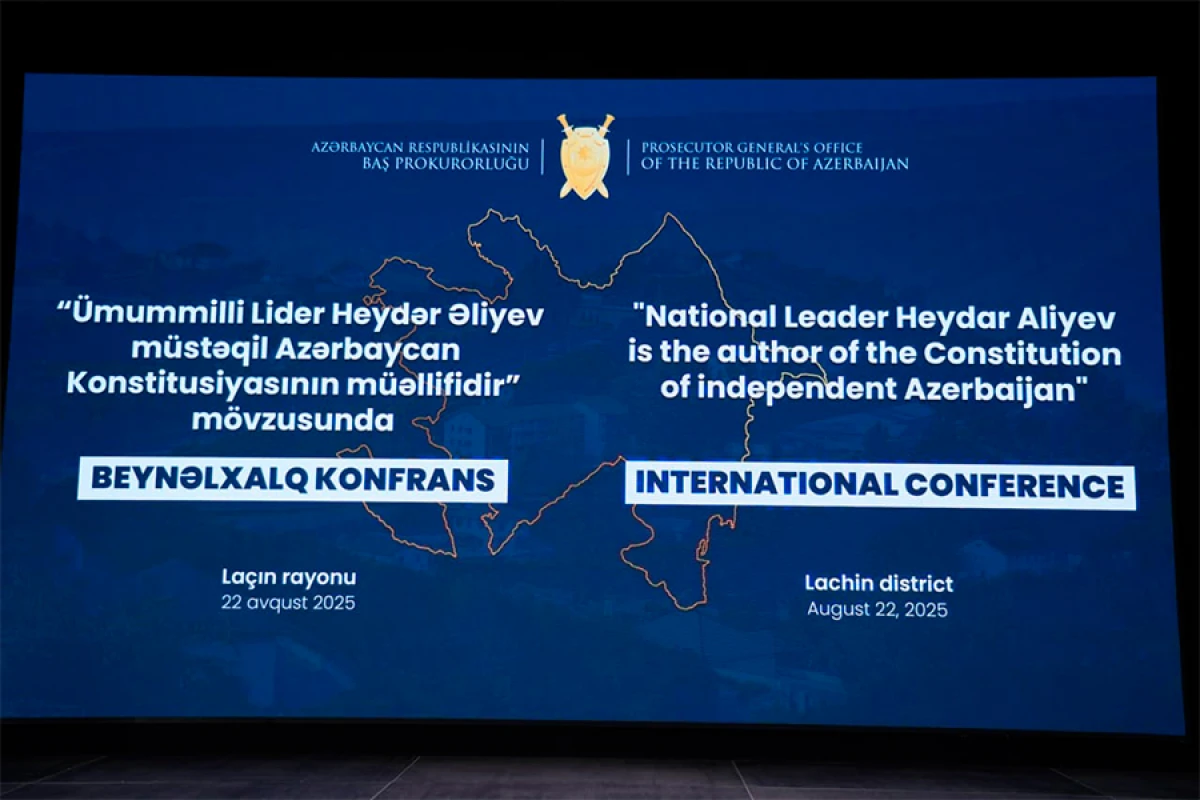 Baş Prokurorluq Laçında beynəlxalq konfrans keçirir