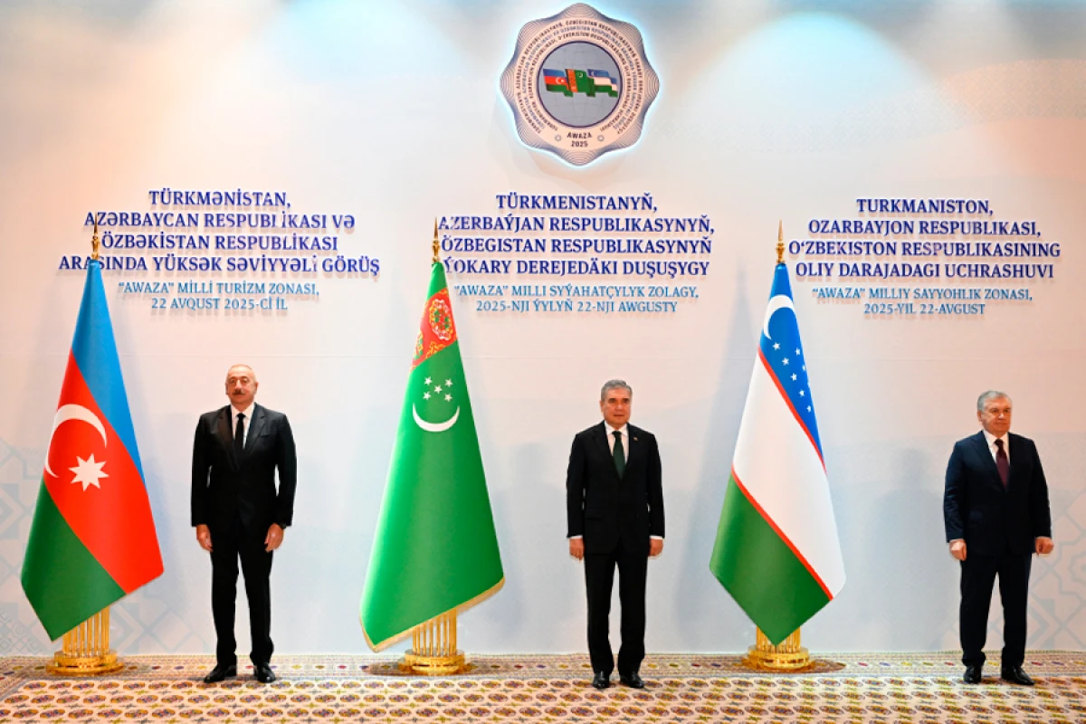 Türkmənistan, Azərbaycan və Özbəkistan arasında yüksəksəviyyəli görüş keçirildi - YENİLƏNDİ 2