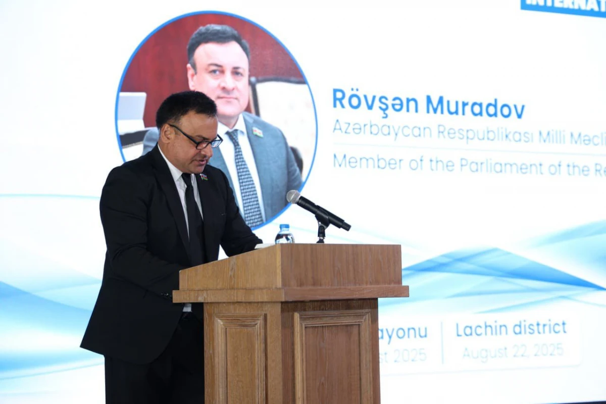 Laçın rayonunda beynəlxalq konfrans keçirildi — 7