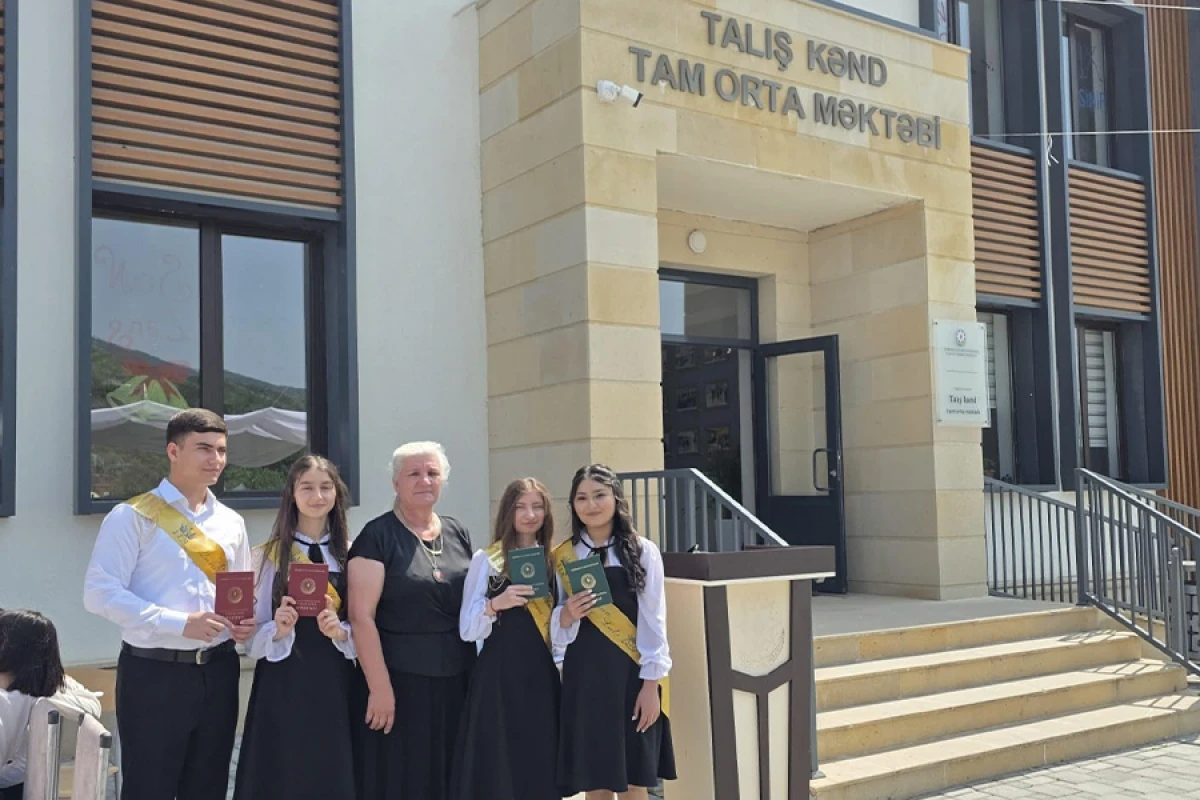 Ağdərə rayon Talış kənd tam orta məktəbinin məzunlarının hər biri tələbə adını qazandı