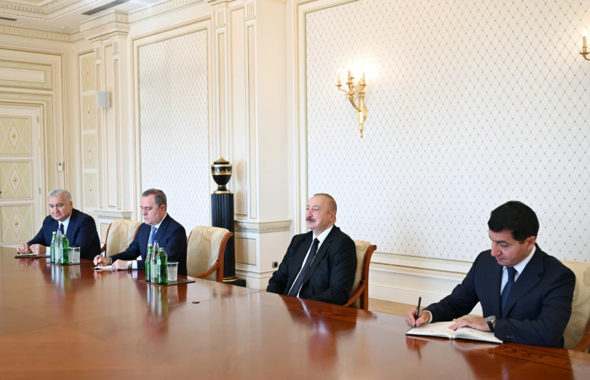 Prezident İlham Əliyev Birləşmiş Krallığın dövlət nazirini qəbul etdi — 6