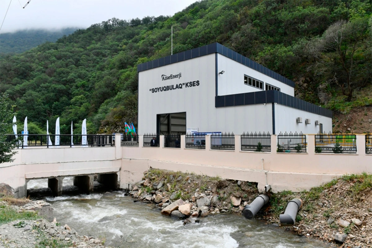 “Soyuqbulaq” KSES-də istehsal olunan elektrik enerjisinin həcmi açıqlandı