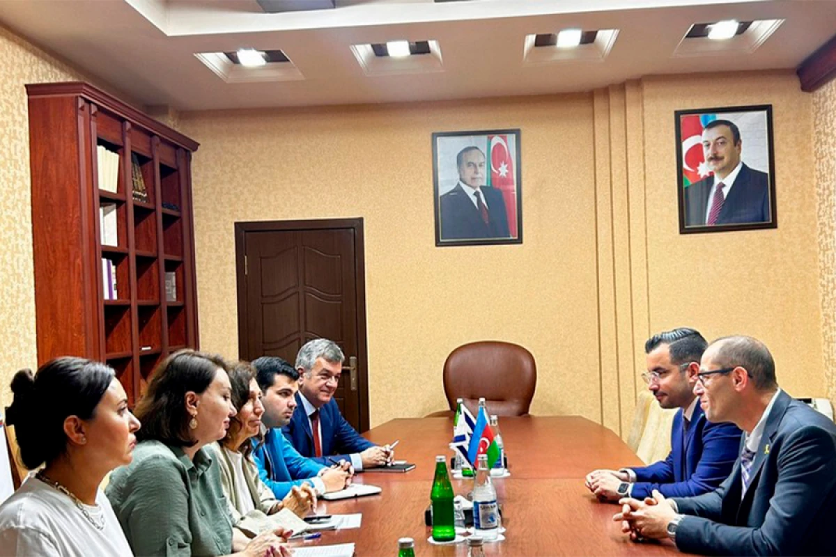 İsrail səfiri Azərbaycan Dillər Universitetini ziyarət etdi