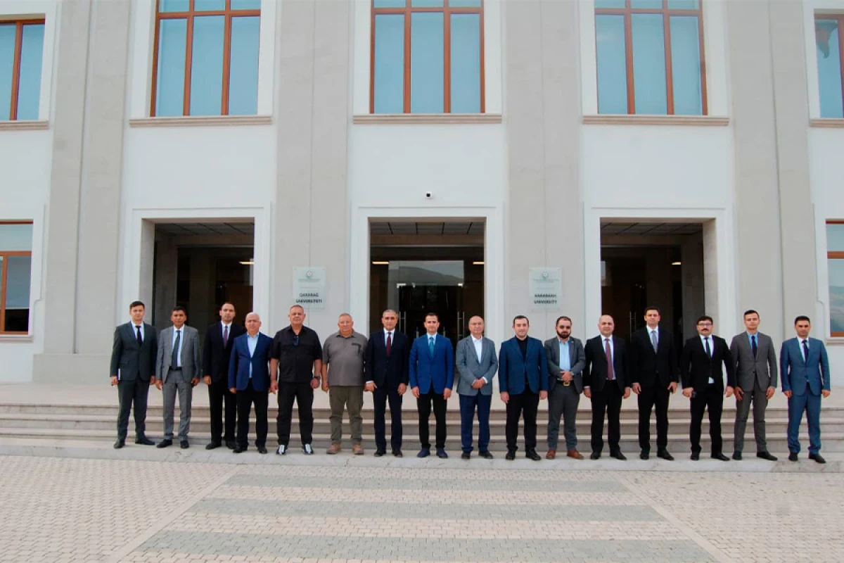 Xarici ölkə prokurorluqlarının nümayəndələri Qarabağ Universitetində oldu