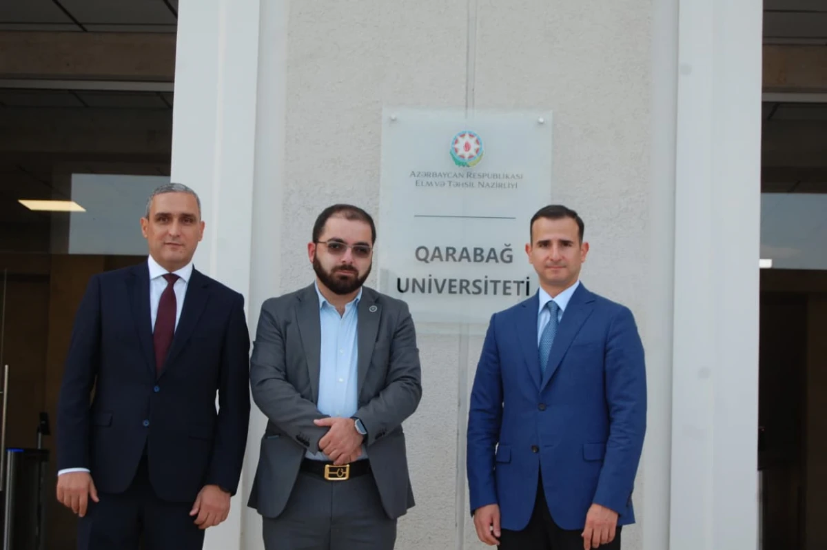 Xarici ölkə prokurorluqlarının nümayəndələri Qarabağ Universitetində oldu — 1