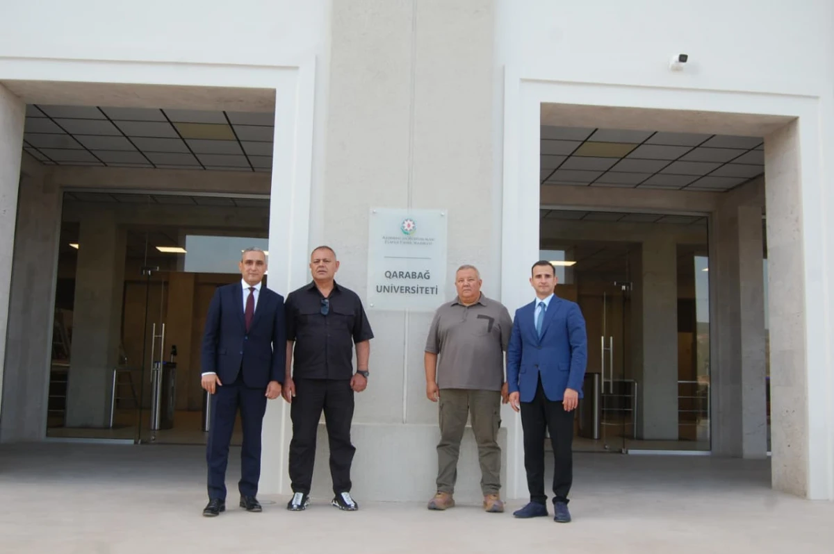 Xarici ölkə prokurorluqlarının nümayəndələri Qarabağ Universitetində oldu — 2