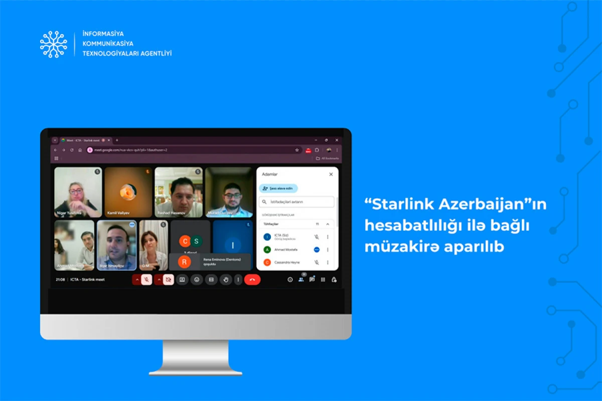 “Starlink Azerbaijan”ın hesabatlılığı ilə bağlı müzakirə aparıldı