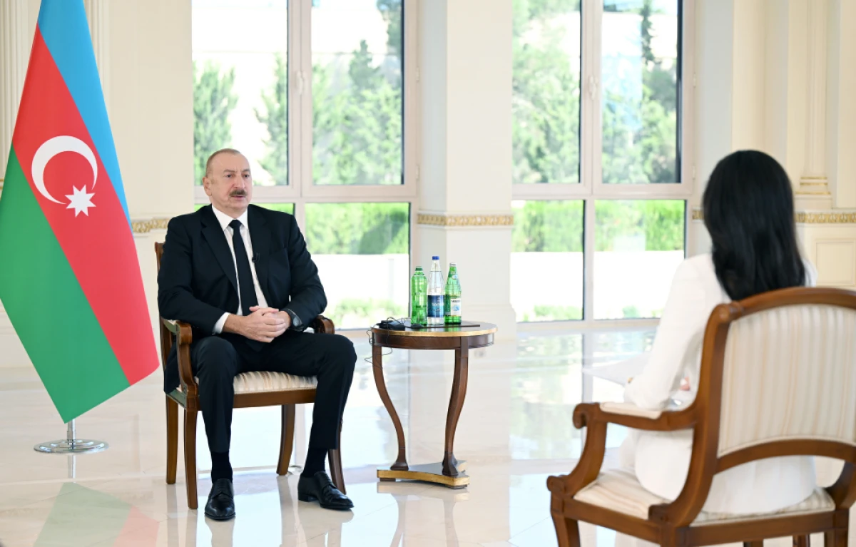 Azərbaycan Prezidenti İlham Əliyev “Əl-Ərəbiyyə” telekanalına müsahibə verdi — 2