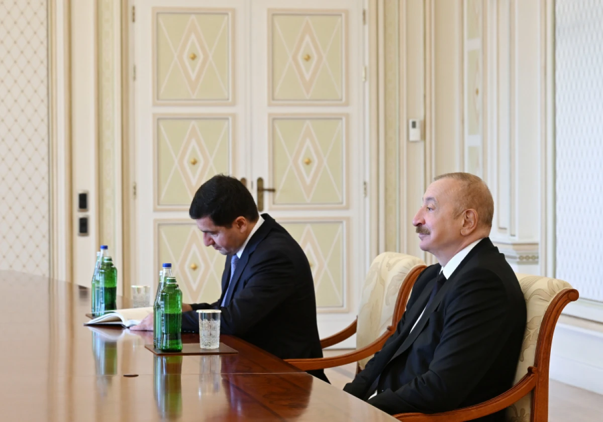 Prezident İlham Əliyev Avropa İttifaqının Cənubi Qafqaz üzrə xüsusi nümayəndəsini qəbul etdi — 3