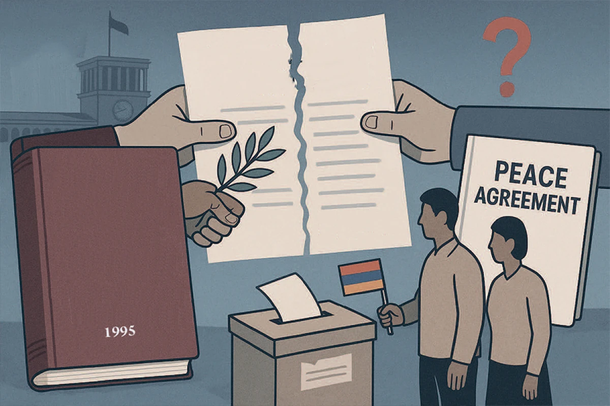 Sülhün qarşısında dayanan əsas əngəl – Ermənistan Konstitusiyası