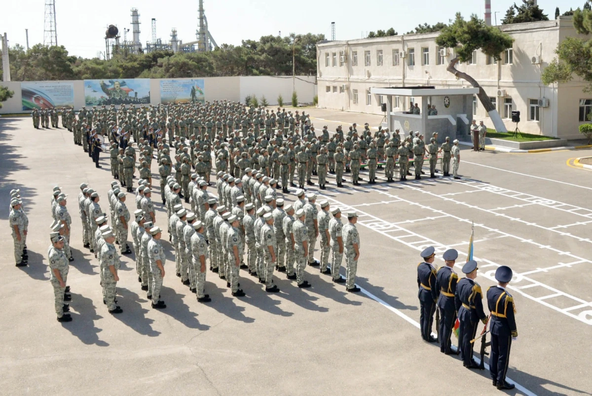 Gənc əsgərlərin andiçmə mərasimi keçirildi — 1
