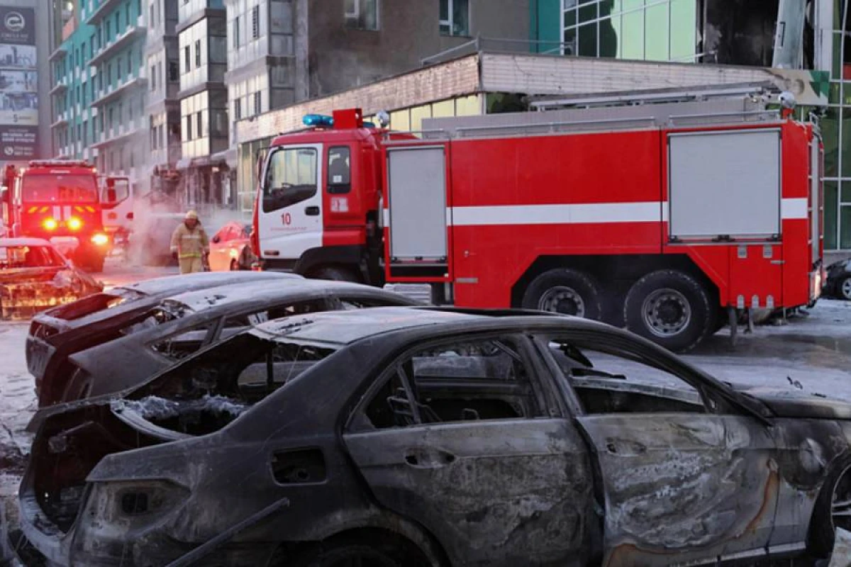 Ulan-Batorda çoxnəqliyyatlı qəza: 1 ölü, 8 yaralı
