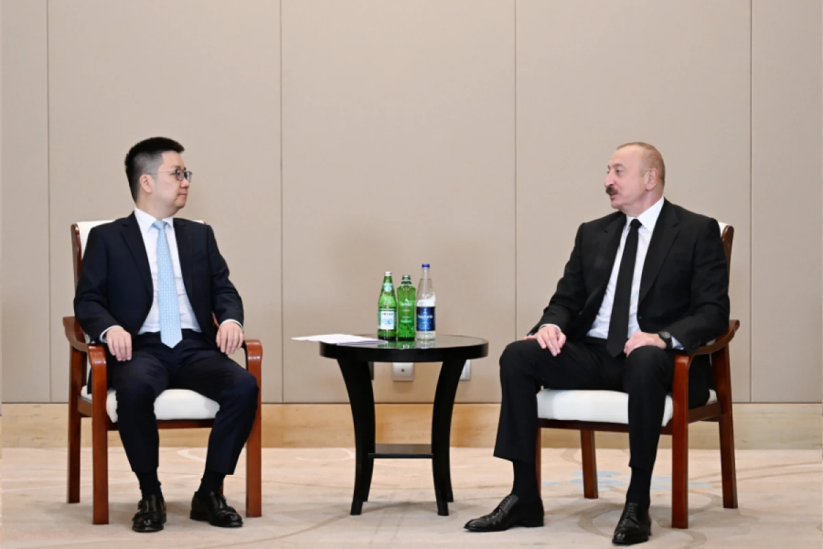 Prezident İlham Əliyev Sie İ ilə görüşdü