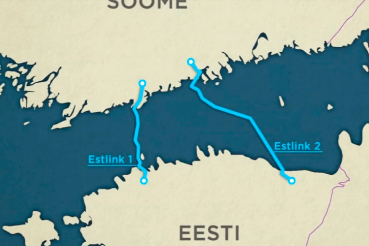 Finlandiya və Estoniya arasında sualtı elektrik xətti sıradan çıxdı