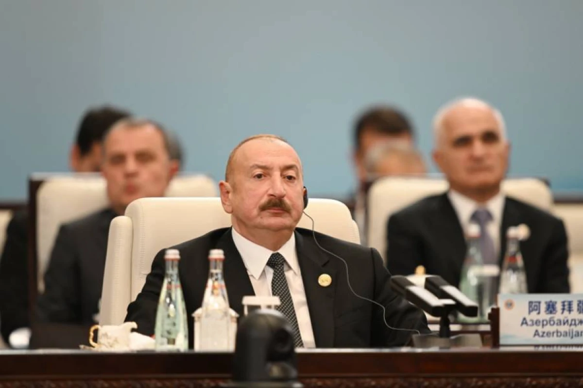 Prezident “ŞƏT plyus” formatında görüşdə çıxış edib - YENİLƏNDİ