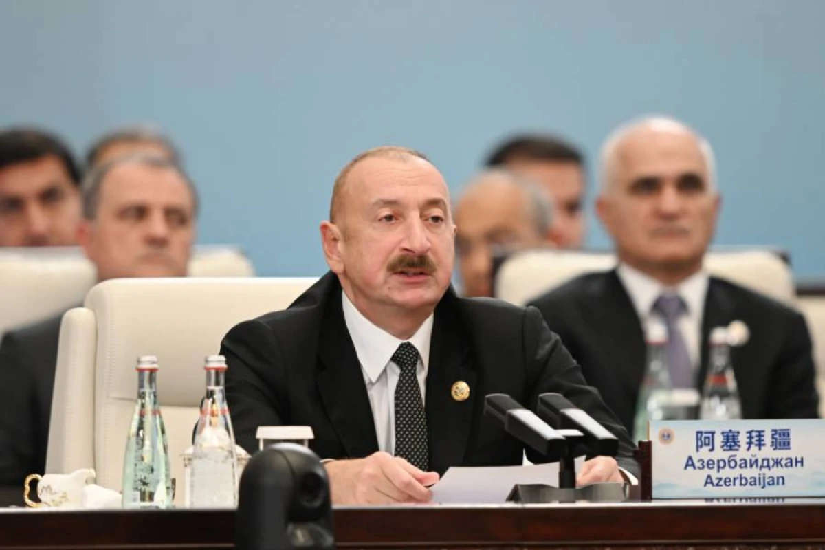 Prezident “ŞƏT plyus” formatında görüşdə çıxış edib - YENİLƏNDİ — 2