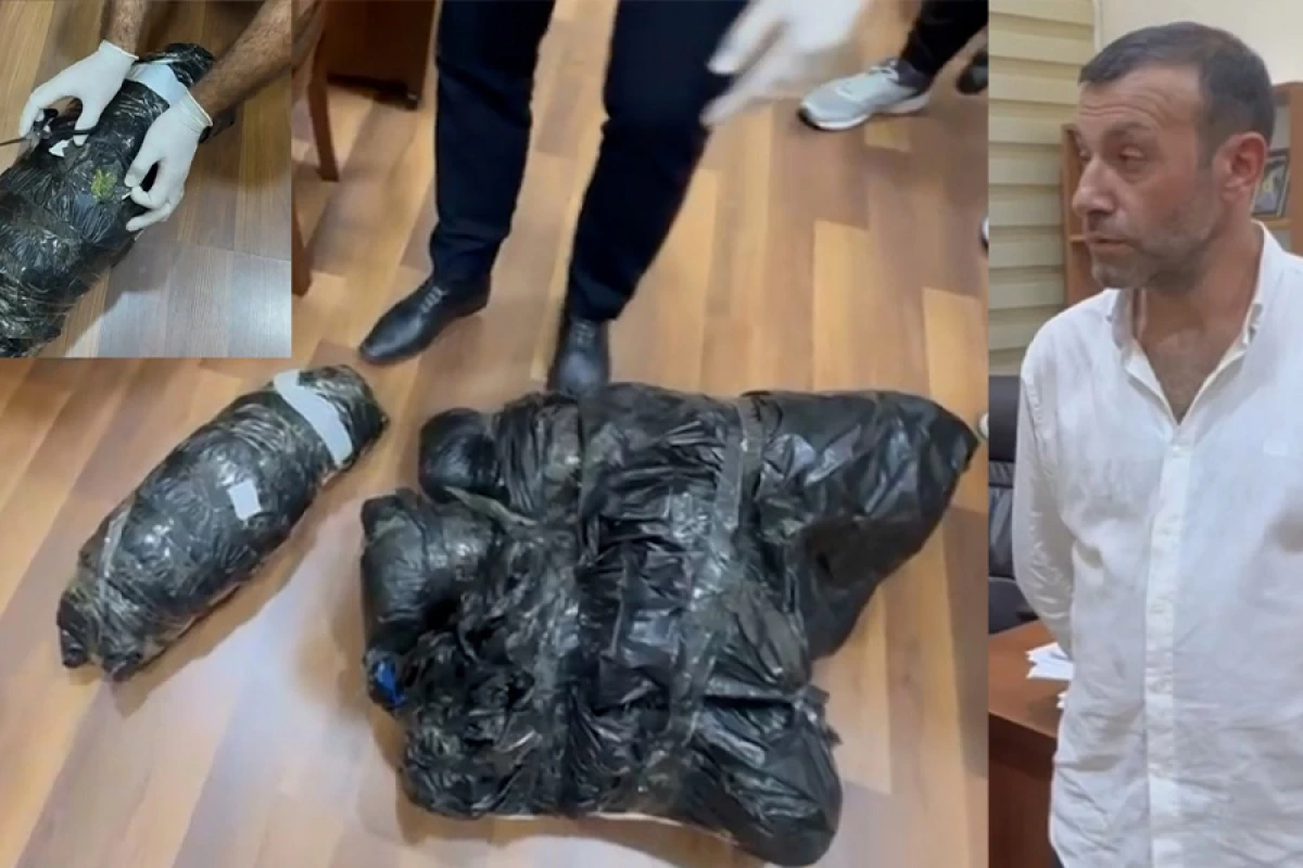 Səbaildə 10 kiloqram marixuana aşkarlandı