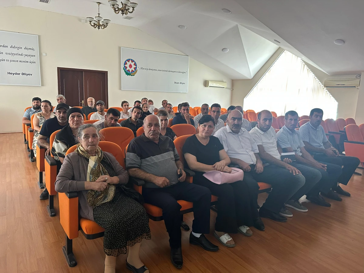 Vəngli sakinləri mina təhlükəsi ilə bağlı maarifləndirildi — 4