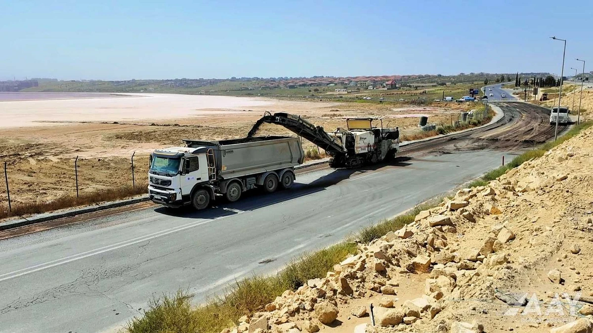 Daha bir avtomobil yolunun tikinti layihəsinin 51 %-i icra edildi — 1