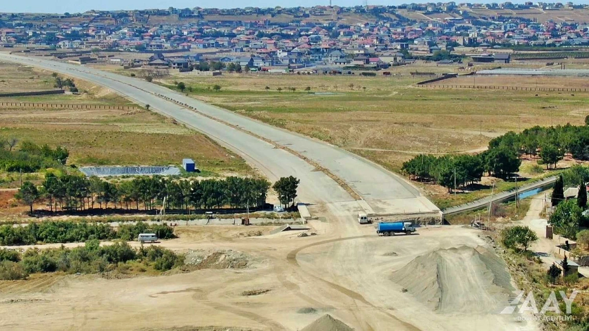 Daha bir avtomobil yolunun tikinti layihəsinin 51 %-i icra edildi — 7