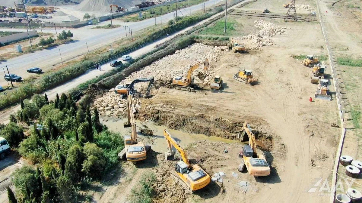 Daha bir avtomobil yolunun tikinti layihəsinin 51 %-i icra edildi — 9
