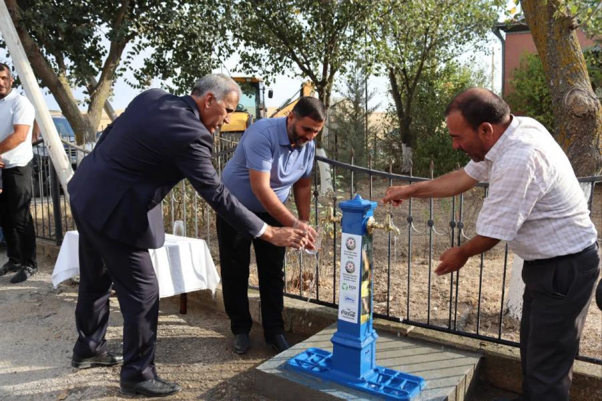 Mərzəndiyyə kəndində içməli su layihəsi həyata keçirildi